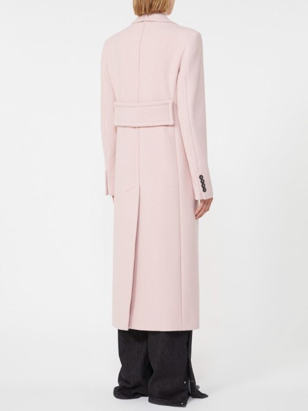 The Best Shops SPORTMAX: Abrigo Midi - Rosado