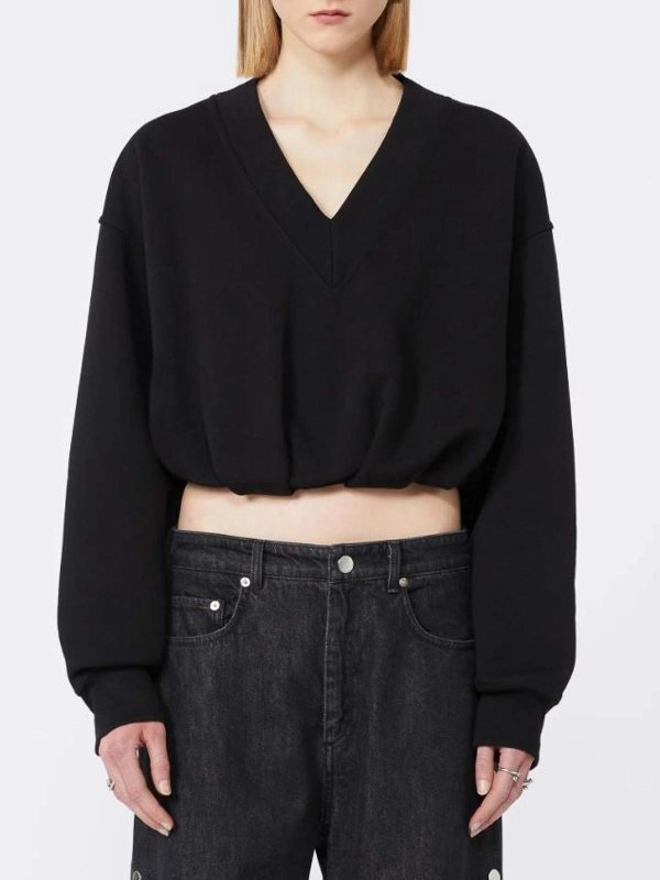 SPORTMAX: Sudaderas y suéteres online - Sudadera - Negro