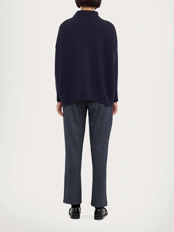 WEEKEND MAX MARA: Turtlenecks & Polo necks online - Borgia blue sweater