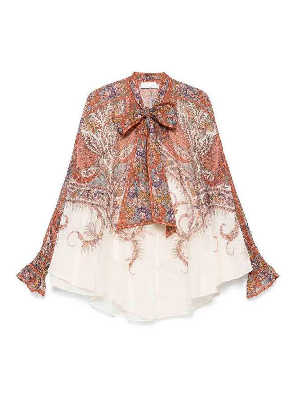ZIMMERMANN: Blouses - Blouse - Crème
