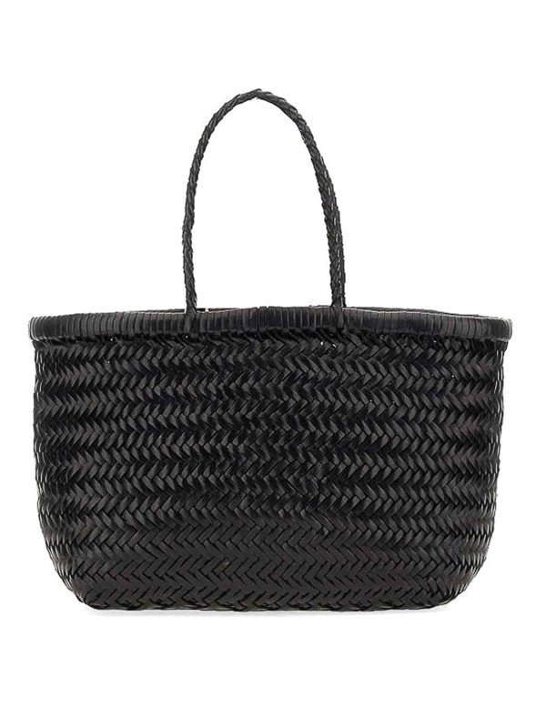 DRAGON DIFFUSION: totes bags - Gora Mini Flat Black bag