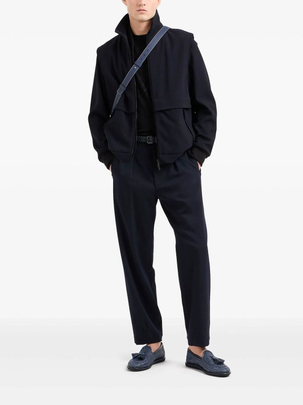 GIORGIO ARMANI: maglia collo rotondo online - Maglione