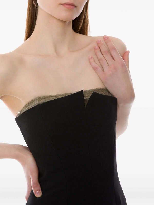 Abendkleid - Schwarz shop online: ALBERTA FERRETTI