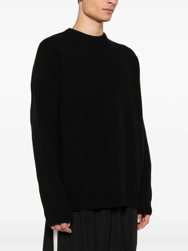 Rundhalspullover - Schwarz shop online: BALENCIAGA