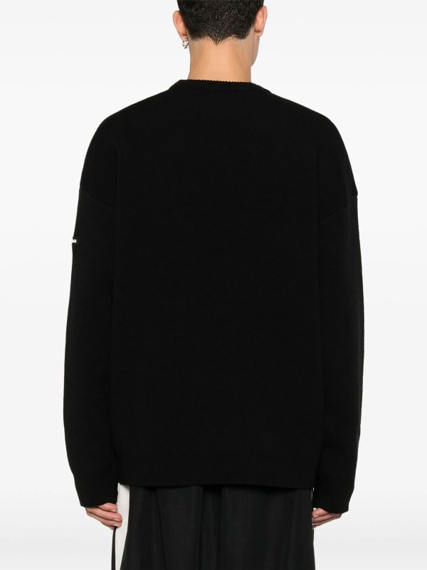 BALENCIAGA buy online Rundhalspullover - Schwarz