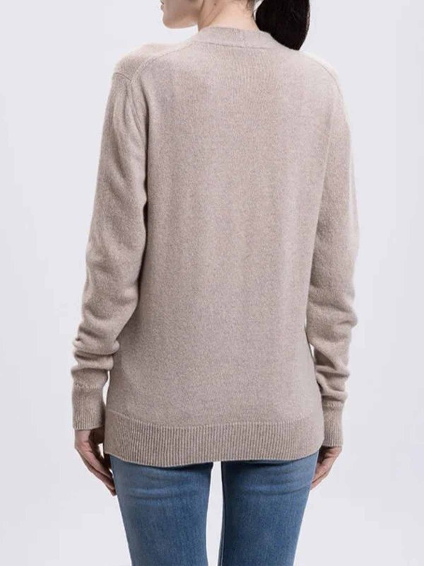 The Best Shops Balmain: Cardigans - Cardigan - Beige