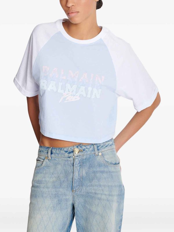Balmain buy online Cropped Ss T-Shirt