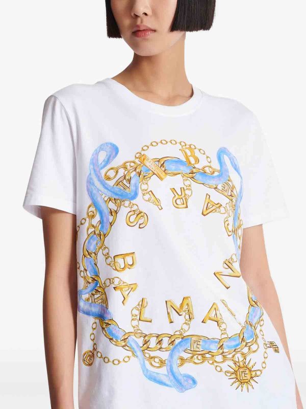 The Best Shops Balmain: Classic Ss T-Shirt