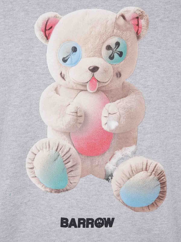 The Best Shops BARROW: Sweatshirts & Pulls - Sweat-Shirts - Gris