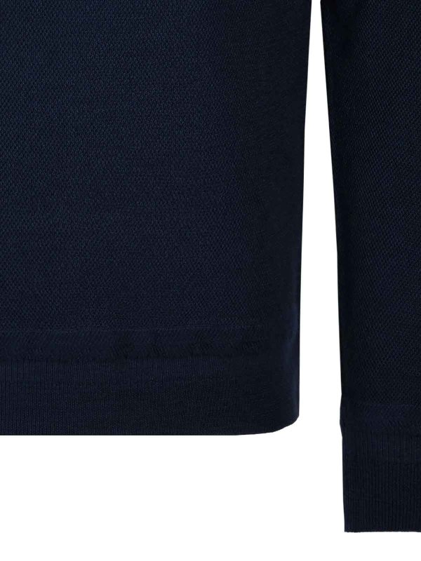 The Best Shops BOGLIOLI: クルーネック - クルーネック - ダークブルー