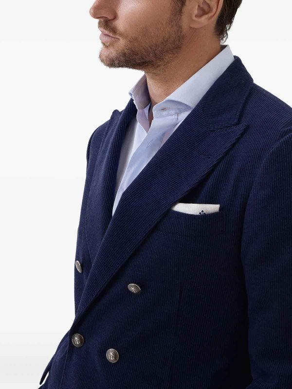 Abendjacke - Dunkelblau shop online: BRUNELLO CUCINELLI