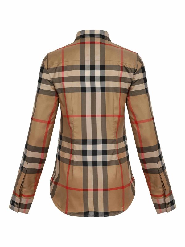 BURBERRY: シャツ online - シャツ - ベージュ