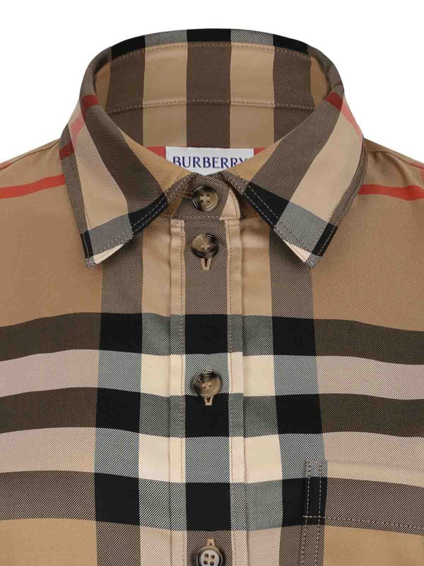 The Best Shops BURBERRY: シャツ - シャツ - ベージュ