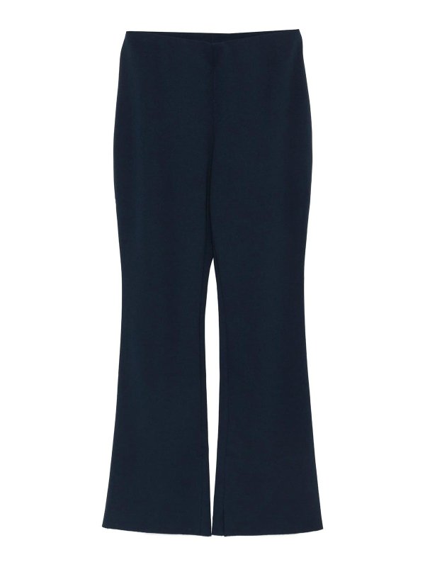 CALVIN KLEIN: casual trousers - Stretch Crepe Straight Pant