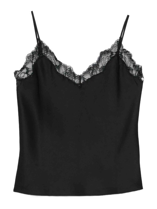 CALVIN KLEIN: Tops und Tank Tops - Top - Schwarz