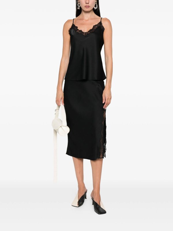 CALVIN KLEIN: Tops und Tank Tops online - Top - Schwarz