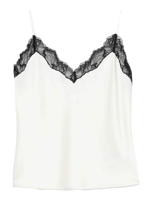 CALVIN KLEIN: Tops und Tank Tops - Top - Silber