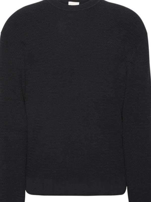 CALVIN KLEIN: Suéteres con cuello pico online - Suéter Cuello Redondo - Negro