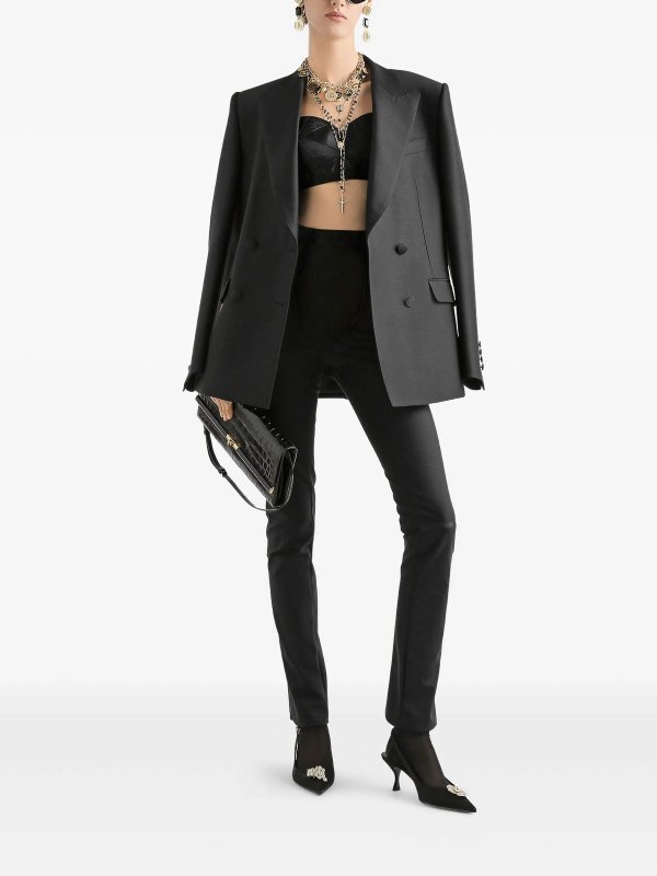 DOLCE & GABBANA: テーラードジャケット online - テーラードジャケット - 黒