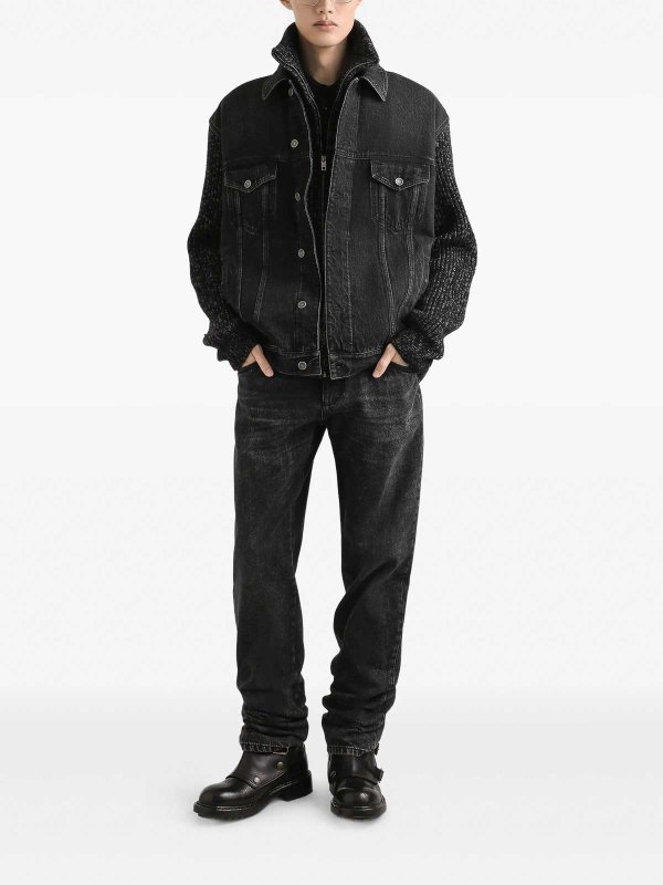 DOLCE & GABBANA: jeans dritti, a sigaretta online - Jeans