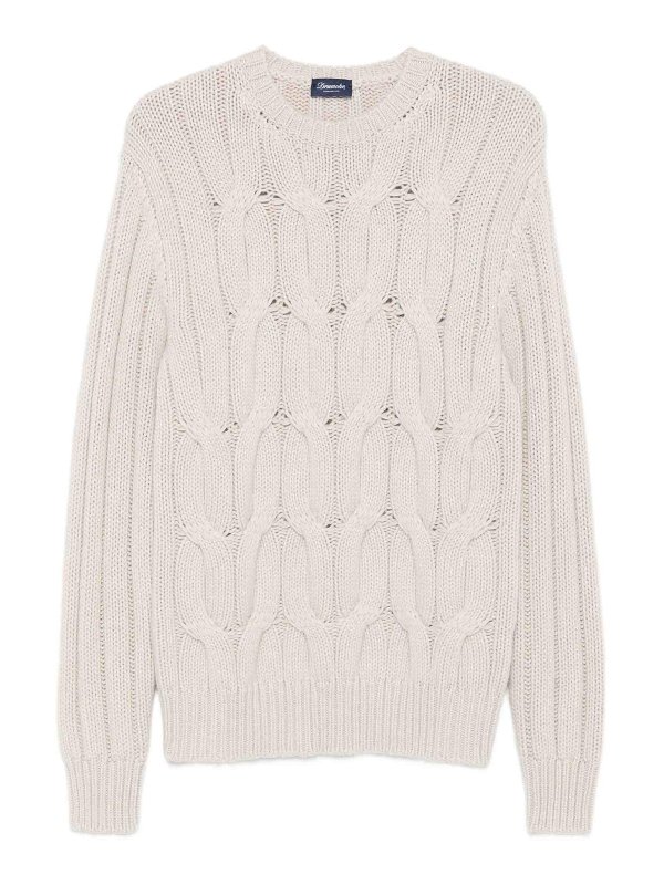 DRUMOHR: crew necks - Braid crew