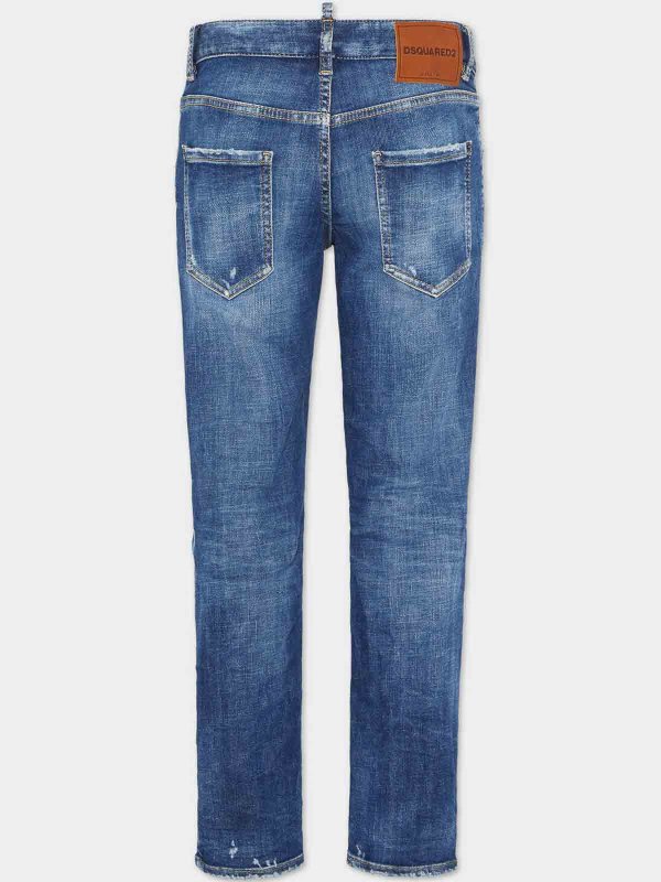 DSQUARED2: Straight Leg Jeans online - Straight Leg Jeans - Dunkelblau