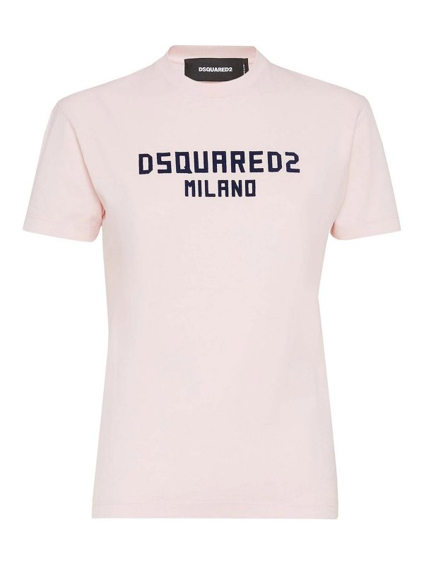 DSQUARED2: Camisetas - Camiseta - Azul Oscuro