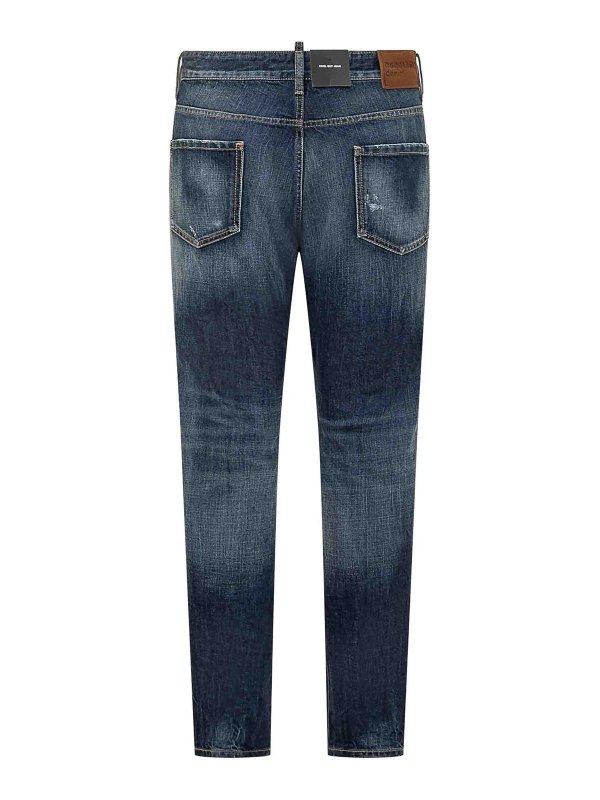 DSQUARED2: jeans dritti, a sigaretta online - Guy cool Jean