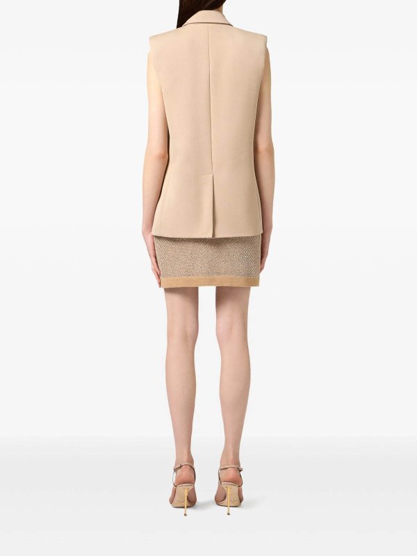 Jupe Midi - Beige shop online: ELISABETTA FRANCHI