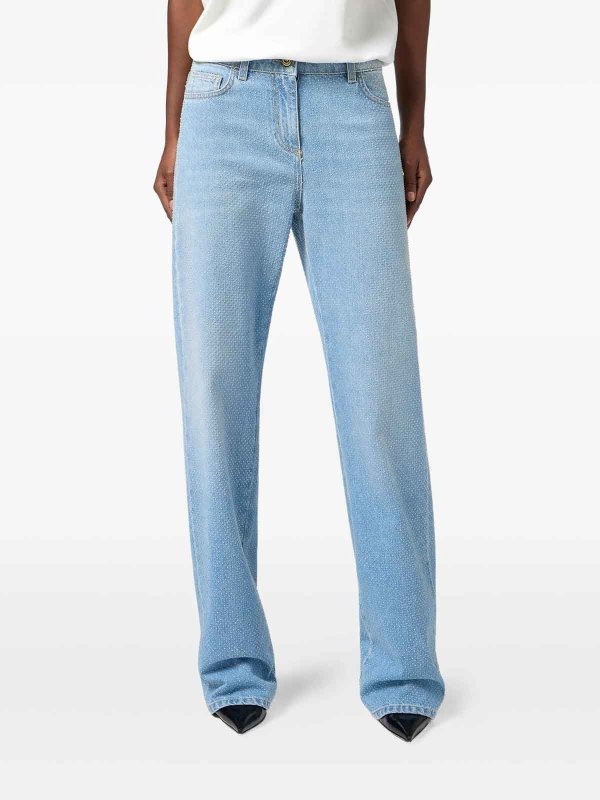 Straight Leg Jeans - Hellblau shop online: ELISABETTA FRANCHI