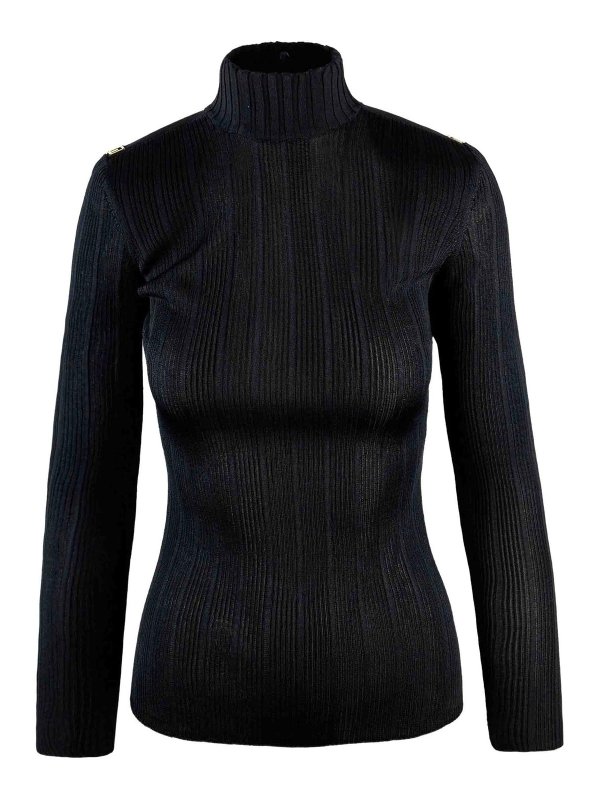ELISABETTA FRANCHI: crew necks - Maglia Tricot