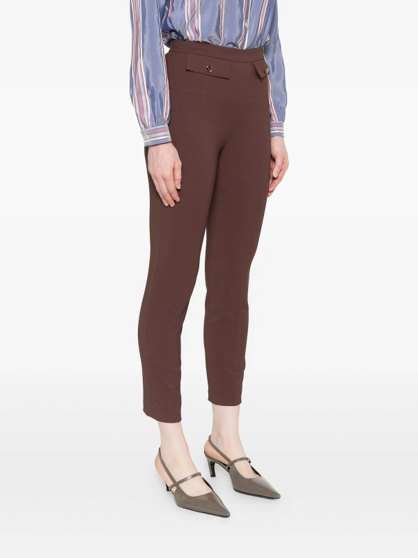 The Best Shops ELISABETTA FRANCHI: casual trousers - Trousers