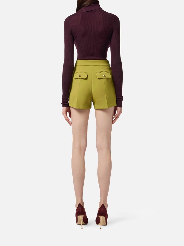 The Best Shops ELISABETTA FRANCHI: Pantalones casual - Pantalón Casual - Amarillo