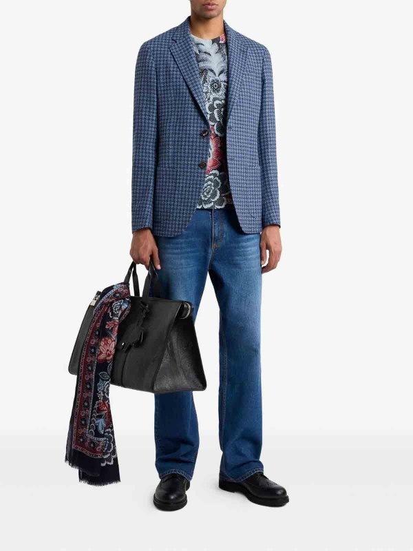 ETRO: カジュアルジャケット online - カジュアルジャケット - ダークブルー