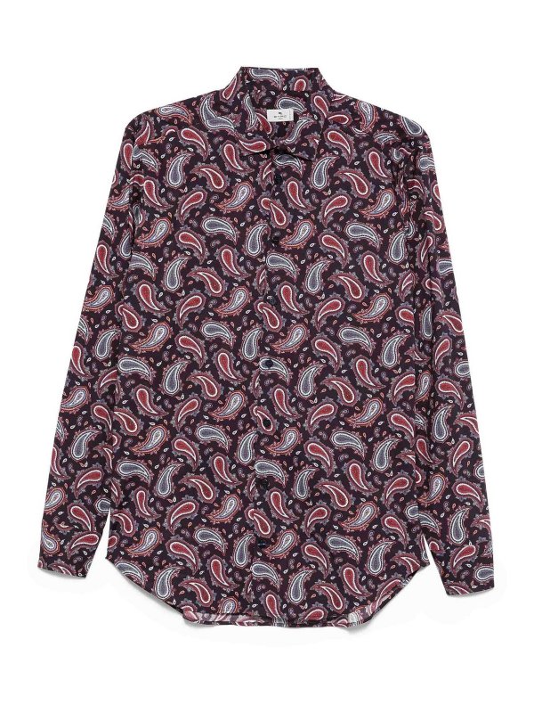 ETRO: Hemden - Hemd - Grau