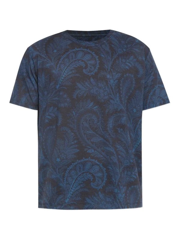ETRO: Camisetas - Camiseta - Gris