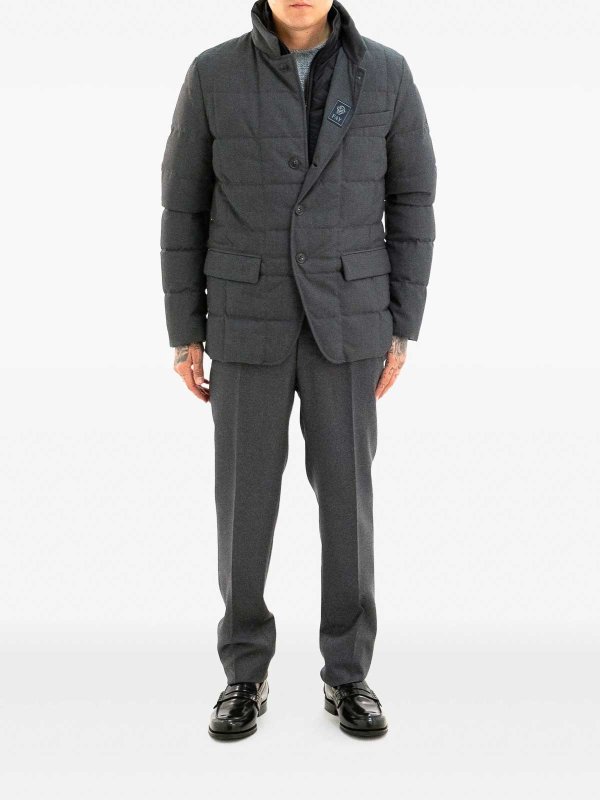 FAY: Kurze Daunenjacken online - Daunenjacke - Grau