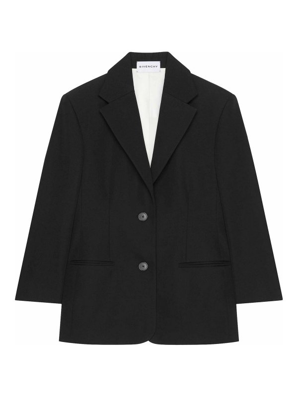 GIVENCHY: blazers - Single Breasted Jacket