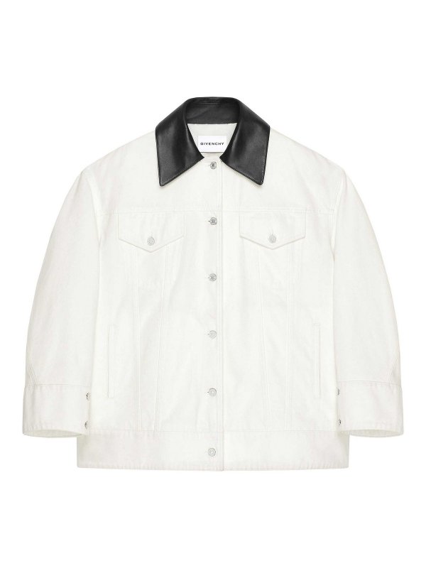 GIVENCHY: Parkas - Parka - Creme