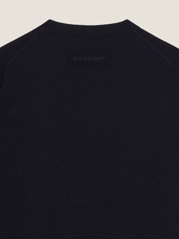 GIVENCHY: Suéteres con cuello pico online - Suéter Cuello Redondo - Negro