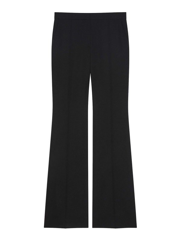 GIVENCHY: Pantalones de sastrerìa - Pantalones De Sastrería - Negro