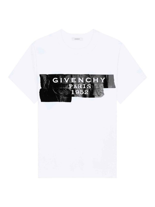 GIVENCHY: T-shirts - T-Shirt - Weiß