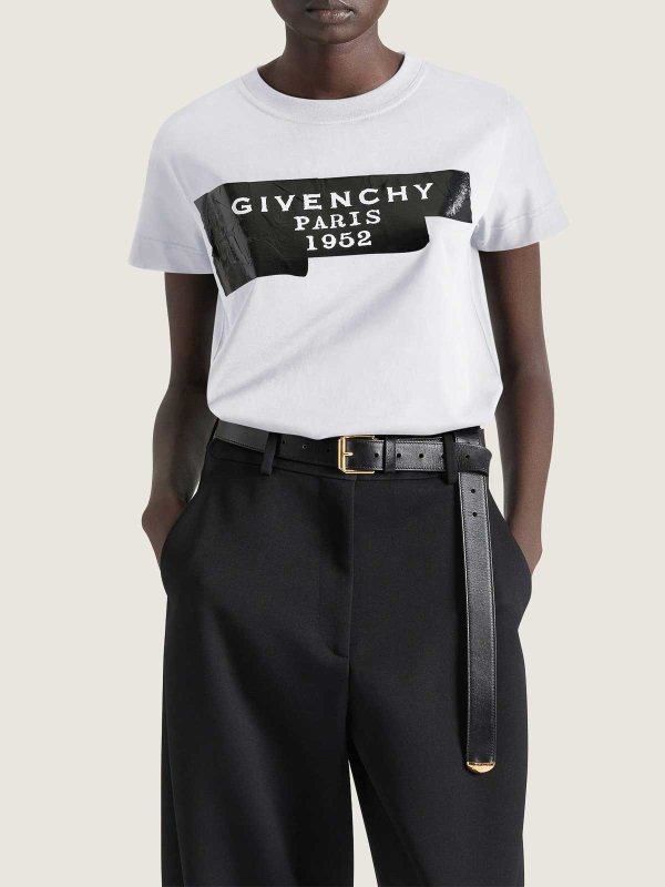 GIVENCHY: T-shirts online - T-Shirt - Weiß