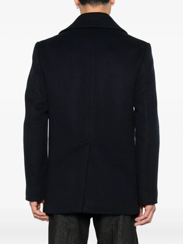 Kurzer Mantel - Dunkelblau shop online: GIVENCHY