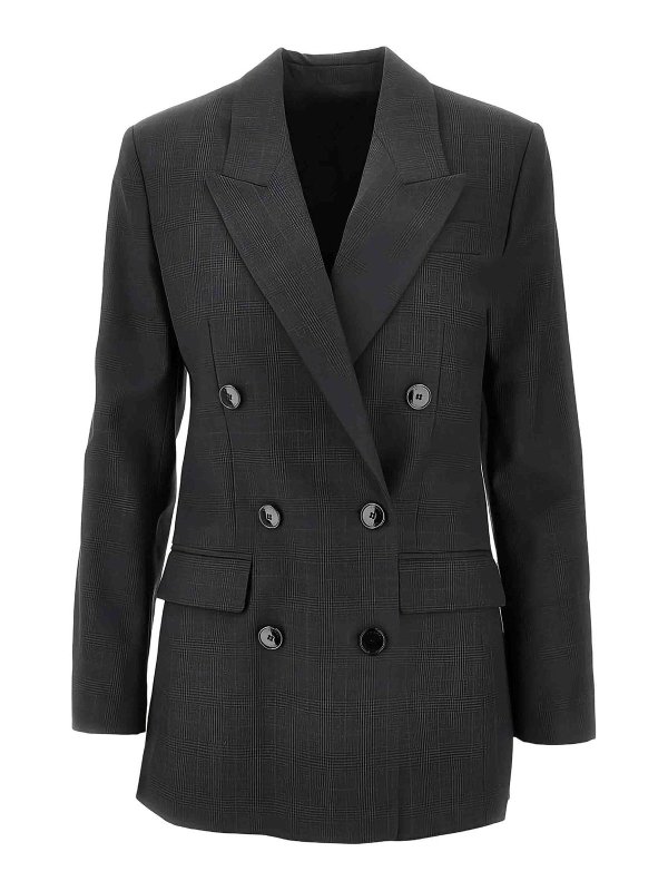 ISABEL MARANT: カジュアルジャケット - カジュアルジャケット - ダークグレー