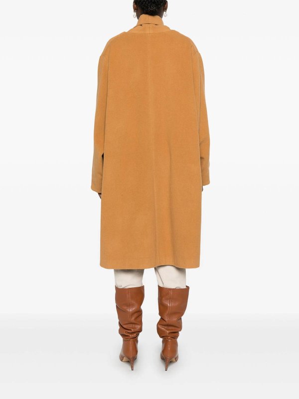 Manteau Au Genou - Camel shop online: ISABEL MARANT