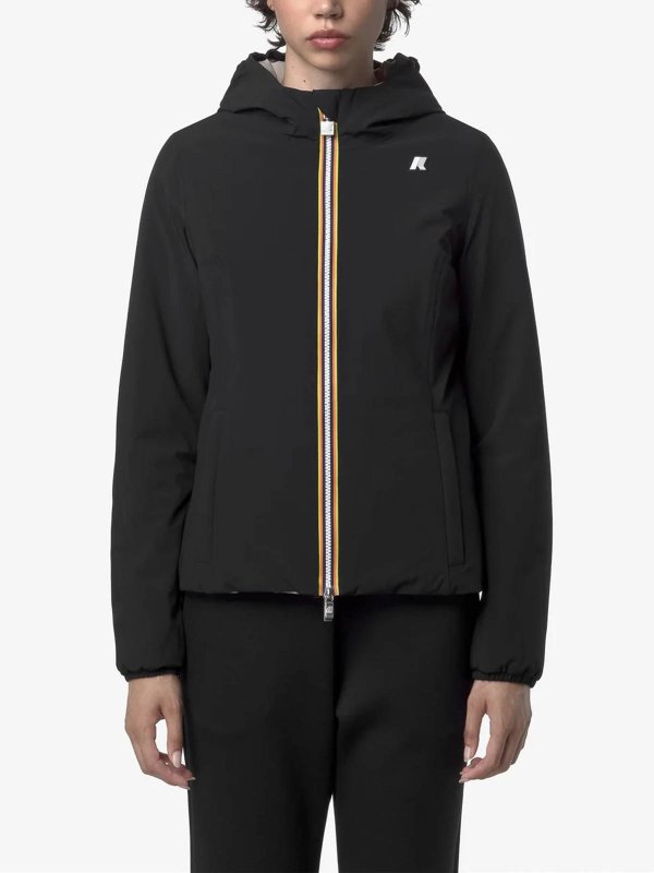 The Best Shops K-WAY: Lange Daunenmäntel - Daunenmantel - Beige