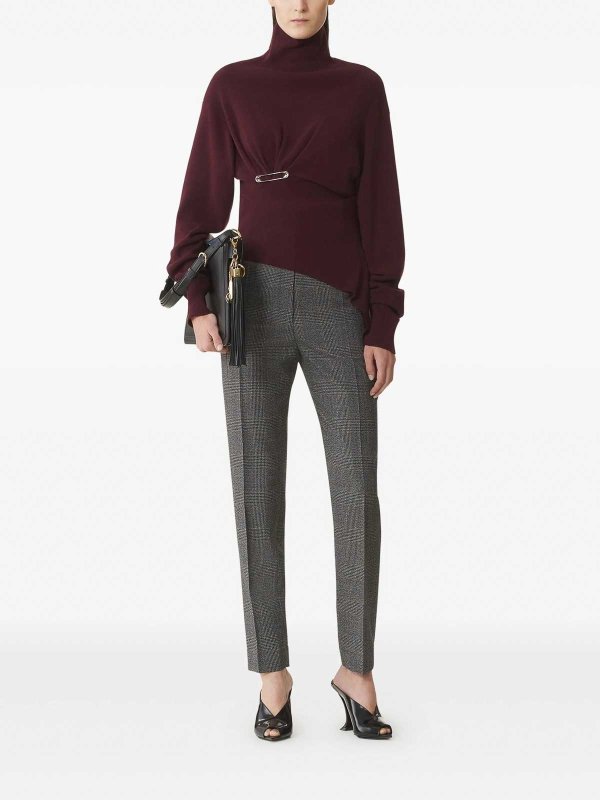 LANVIN: crew necks online - Draped Jumper