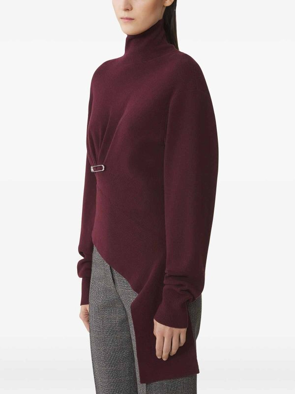 The Best Shops LANVIN: crew necks - Draped Jumper
