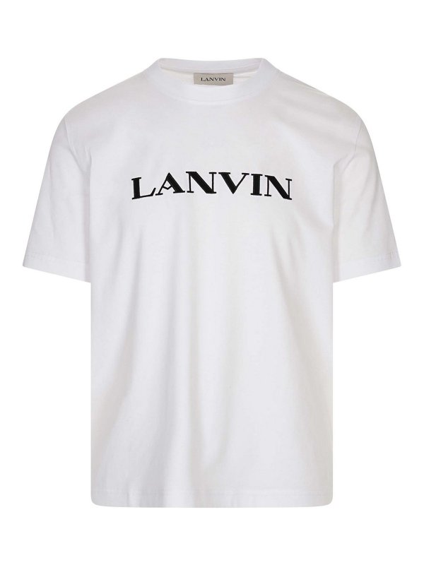 LANVIN: Camisetas - Camiseta - Beis
